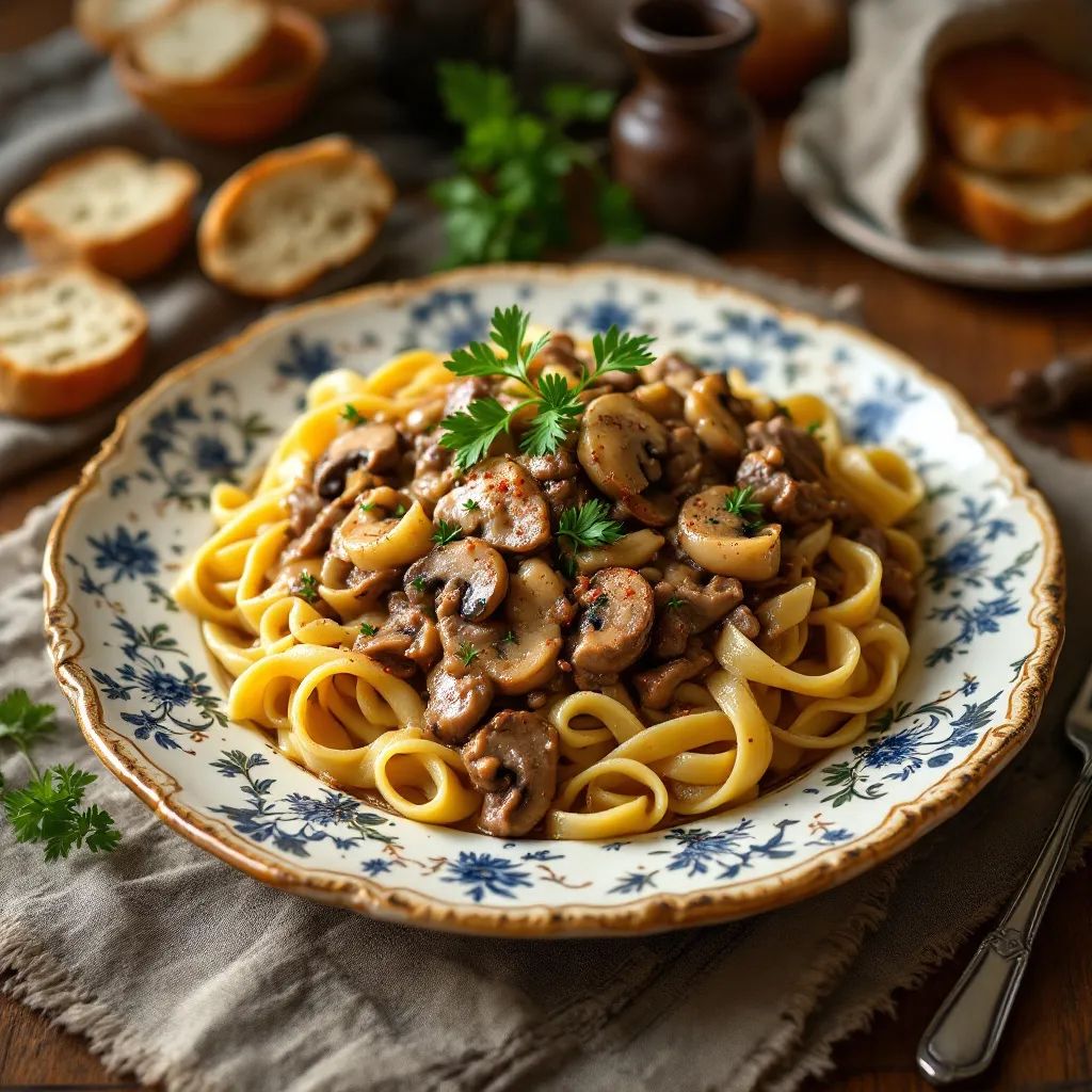 Classic Beef Stroganoff