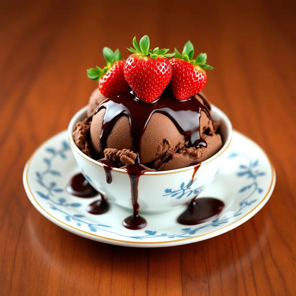 Chocolate Ice Cream Sundae