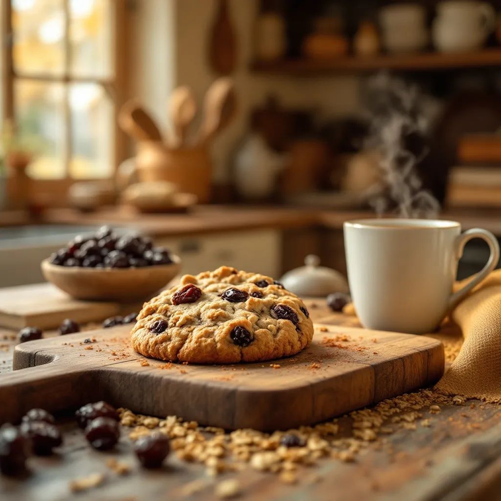 Classic Oatmeal Raisin Cookies