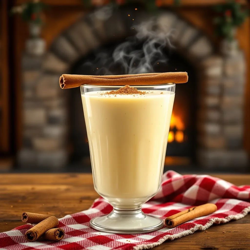 Classic Creamy Eggnog