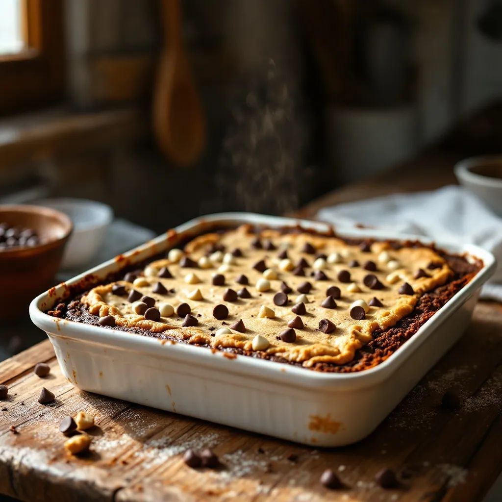 Chocolate Chip Cookie Dough Brownies